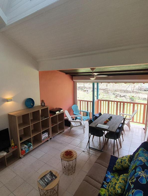 Appartement Ker-Eol Residence Canouan Sainte-Anne Avec Piscine Exterior foto