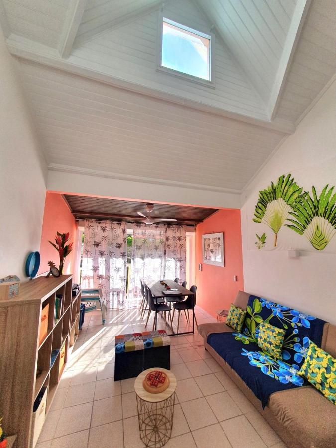 Appartement Ker-Eol Residence Canouan Sainte-Anne Avec Piscine Exterior foto